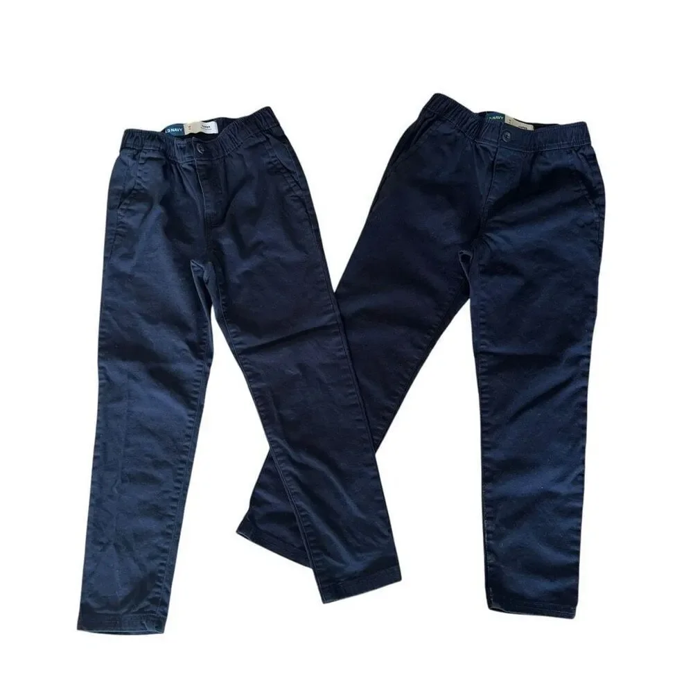 Old Navy OGC Chino Built-In Flex Taper Pants for Boys School Uniform Dressy SZ M
